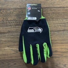 NFL Sport Utility Gloves Football - Seattle Seahawks - Green and Blue