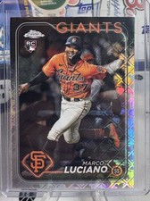 2024 Topps Chrome Logofractor Marco Luciano RC Rookie San Francisco Giants
