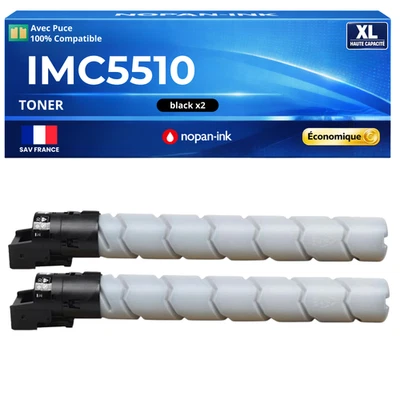 Pack 2 Toners IMC5510 compatible pour Xerox Noir 42000 pages - Photo 1/4