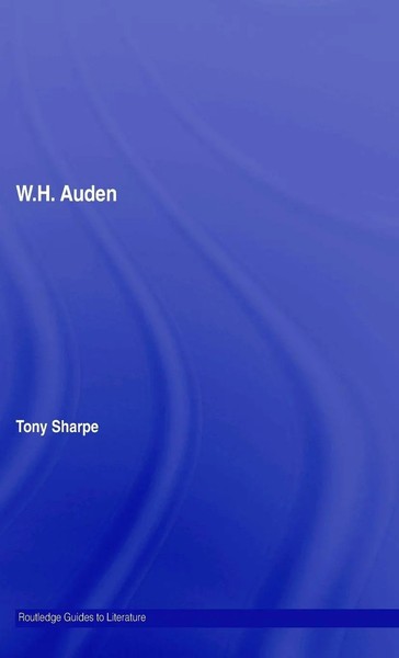 Tony Sharpe | W.H. Auden | Buch | Englisch (2007) | Einband - Fest (Hardcover)-image
