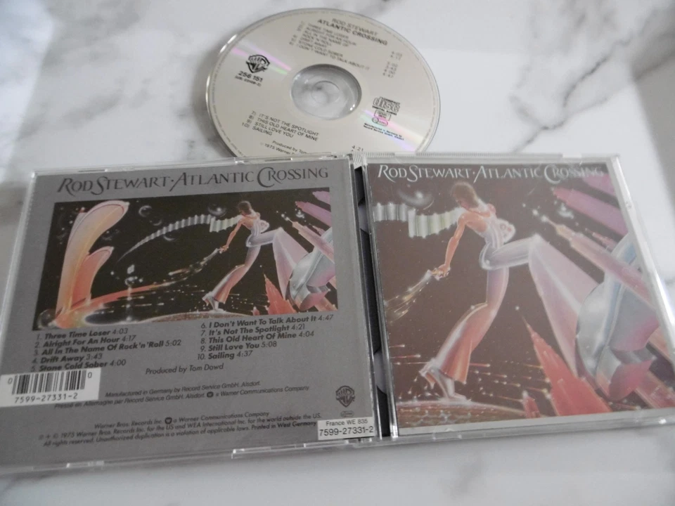 Rod Stewart Atlantic Crossing CD Album Deutschland Warner Segelsport'T Sprechen - Bild 1 von 1