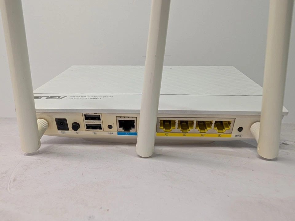 Asus RT-N66W 450Mbps x2 Dual Band Wireless Gigabit Wi-Fi N Router | Tested Works - Image 3 of 4