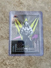 2025 Topps Finest WWE AJ Styles #23 Common Gold Refractor Parallel /75