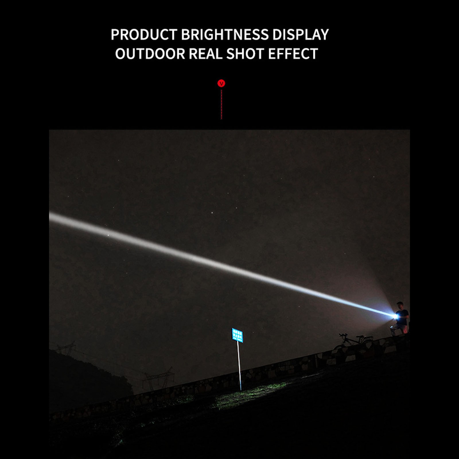 Mini LED Flashlight Portable USB Rechargeable Telescopic Zoom High Brightness