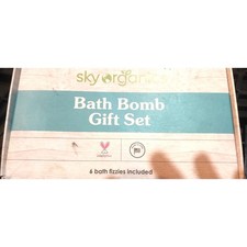 Sky Organics Bath Bomb Gift Set 6pc Natural Fizzies Spa Relaxation