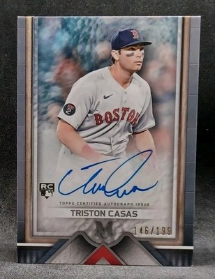 2023 Topps Museum Collection Triston Casas Rookie Autograph /199 RC #AA-TC