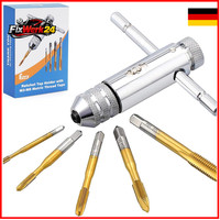 Gewindebohrer Set M3 M4 M5 M6 M8 Hss Titanbeschichtet