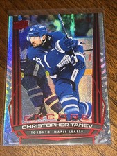 2025-26 UD Encore Red #E-177 157/199 Christopher Tanev Toronto Maple Leafs