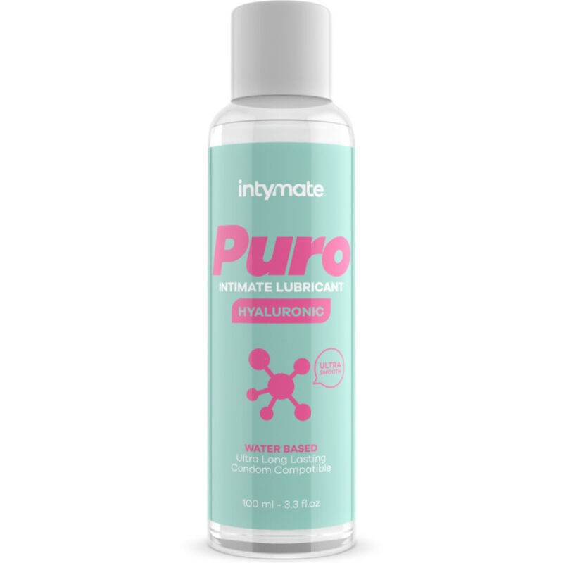 Lubrifiant hyaluronique INTYMATE à base d'eau 100 ml pour pimenter vos moments de complicité