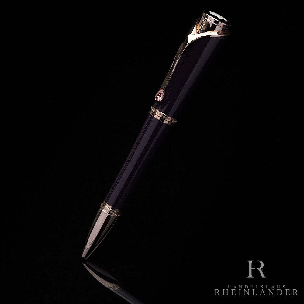 Montblanc Muses Line Princess Grace de Monaco Purple Ballpoint Pen