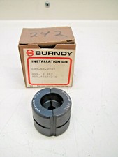 Burndy U242 Crimper / Crimping Die "U" Style Installation Die New Free Shipping