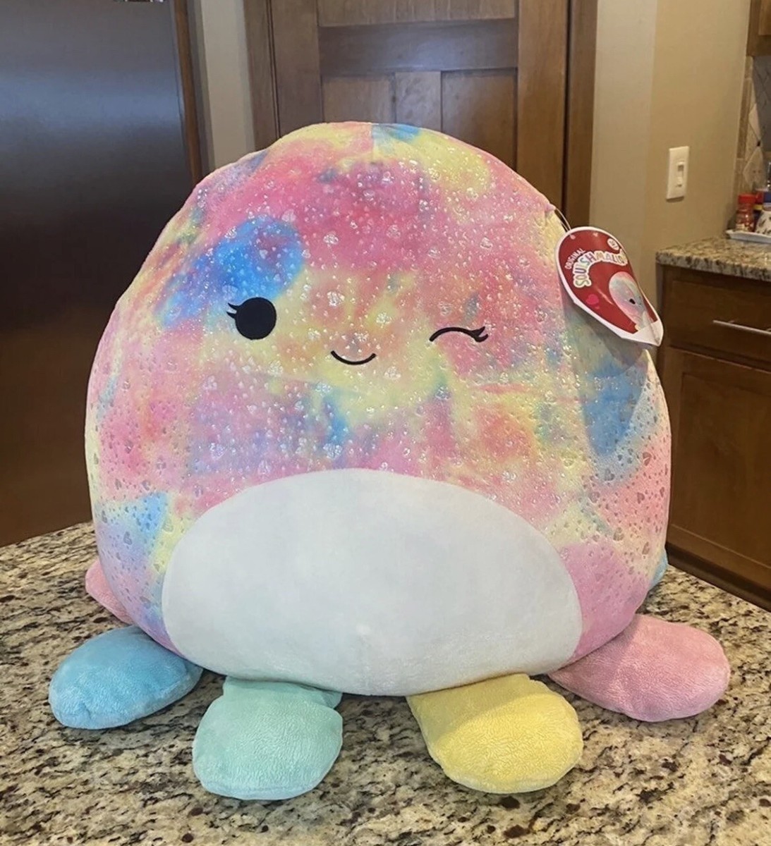 Squishmallow opal valentines 16 inch wallgreens exclusive NWT