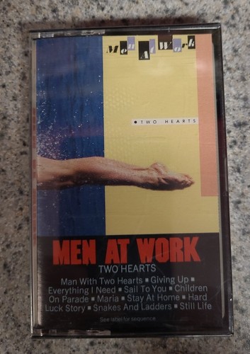 Men At Work - Two Hearts Cassette SEALED 