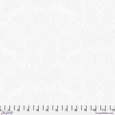 NEW TULA PINK TRUE COLORS GHOST OWL IN PAPER COTTON FABRIC 1/2 YD