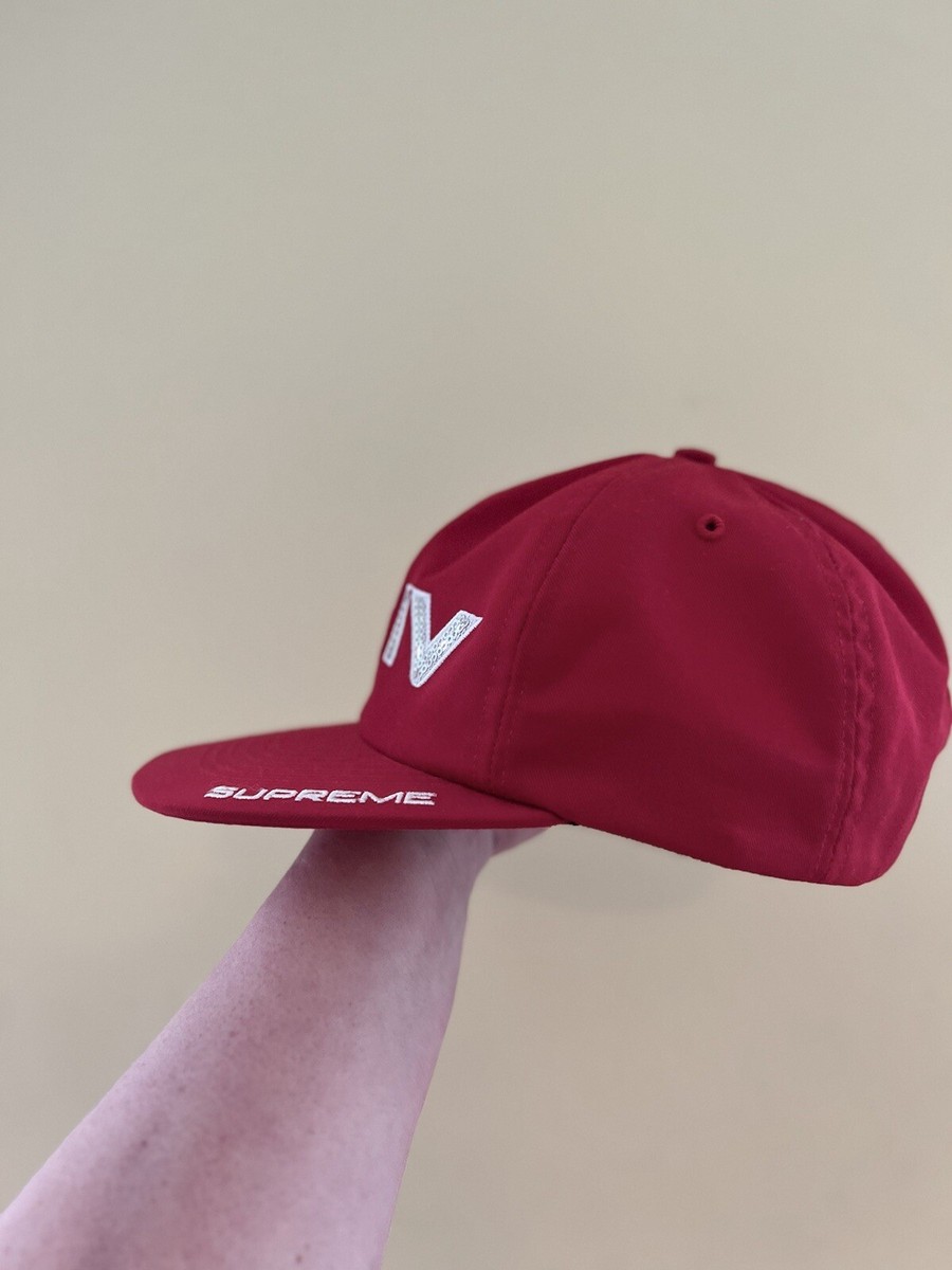 キャップ supreme xciv Supreme Xciv 6-Panel Cap Black Red