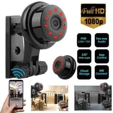 Small Security Cameras - Wireless Spycams with Audio and Video for Home and Car
