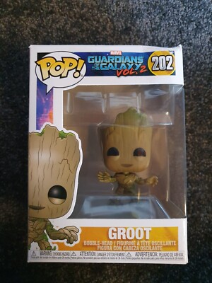 Funko Pop Marvel / Guardians of the Galaxy Vol.2  / Groot #202 B-Ware