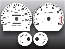 White Face Gauges for 1998-1999 Nissan Sentra Gxe Tach