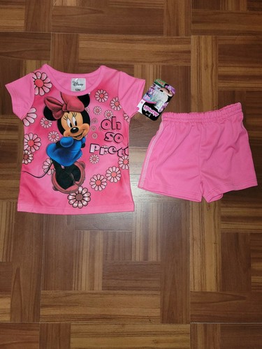 Girl Clothes, Junior Minnie Pink Outfit 12 months Girls. New with Tags Disney - Picture 2 of 8
