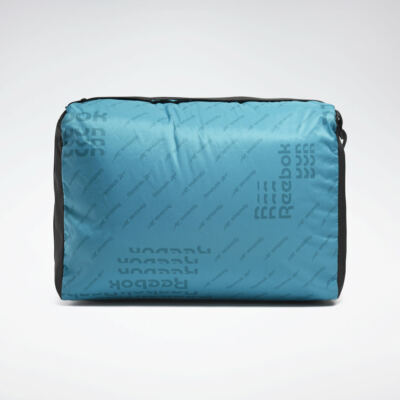 Womens Reebok Essentials Duffel Bag Seaport Teal FQ5691 One Size NEW Gym Pockets