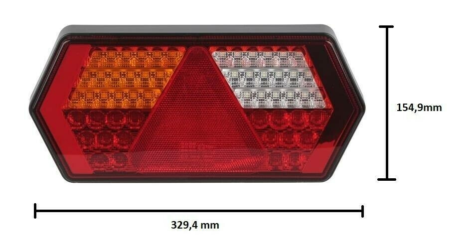 LED Rückleuchte Links Für IVECO Stralis & Eurocargo LKW - 24V, 100% Passend