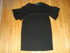 LAUREN RALPH LAUREN LADIE'S BLACK DRESS SIZE XL BNWT@$125.00