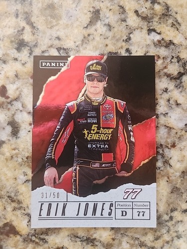 2017 Panini Father's Day Foil #72 Erik Jones /50 RC Mint