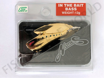 NORIES In The Bait BASS 12g - Color BR-16 Spotted Gold