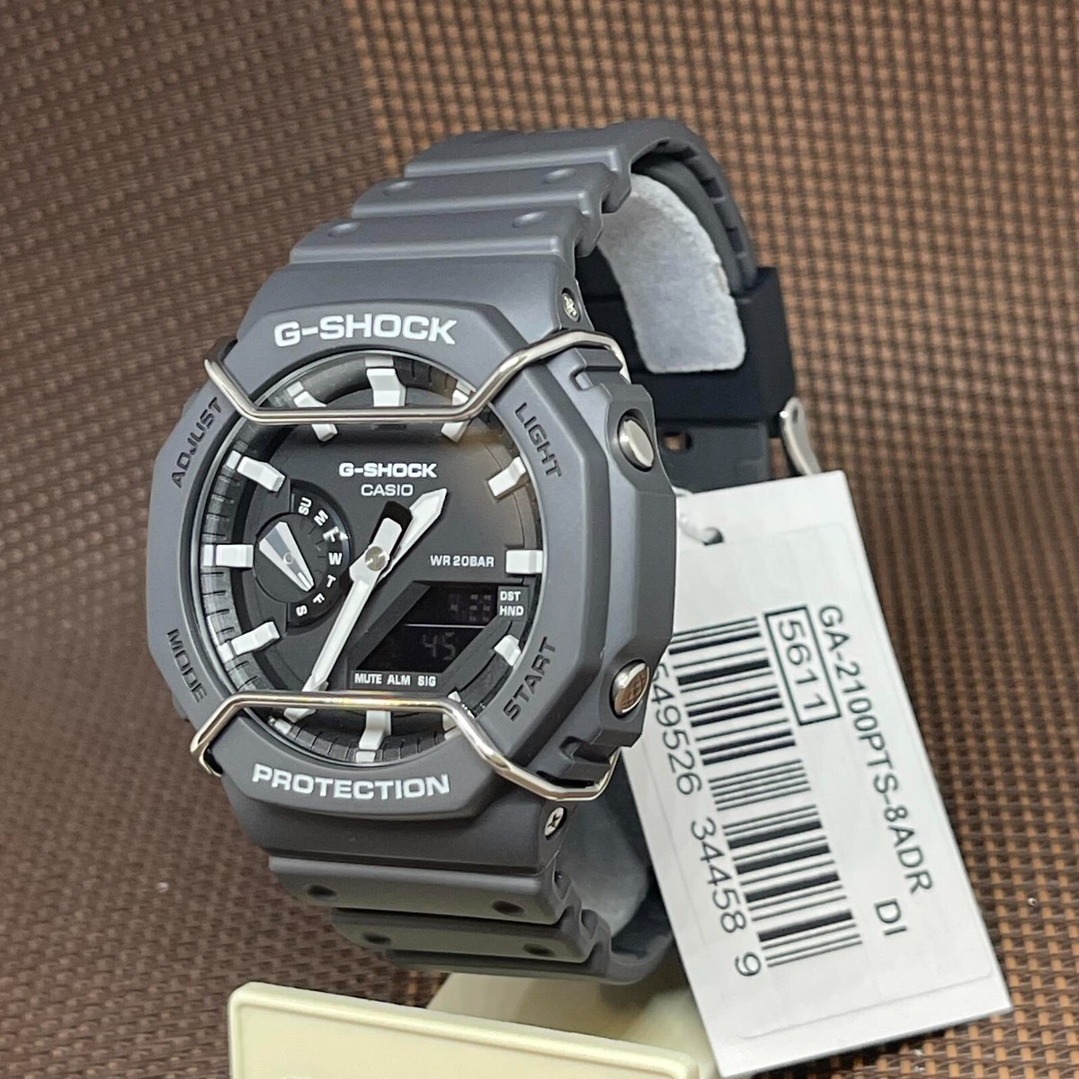 G-SHOCK GA-2100PTS-8AJF【CASIO】 GA2100NN-1A | Transparent Analog-Digital Men's Watch - G