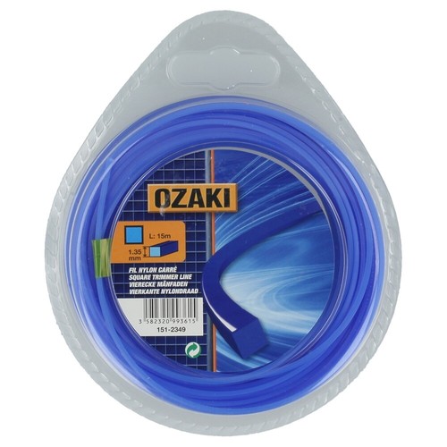 1.35mm Square Trimmer/Strimmer Line in 15m (Ozaki) - Picture 2 of 3