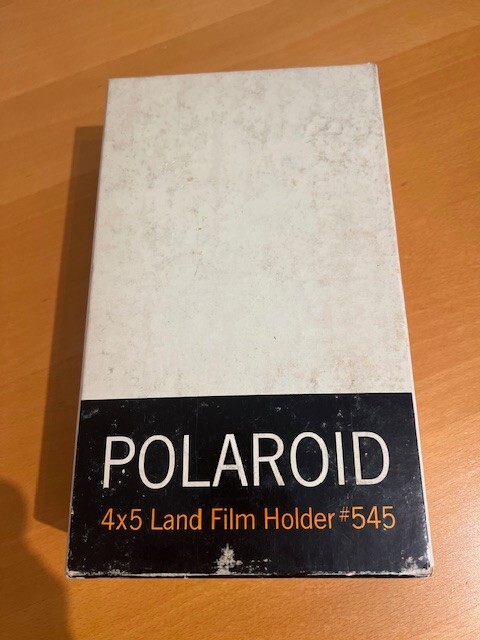 Polaroid 545 Land 4x5 Film Holder - Vintage Instant Film Back | eBay