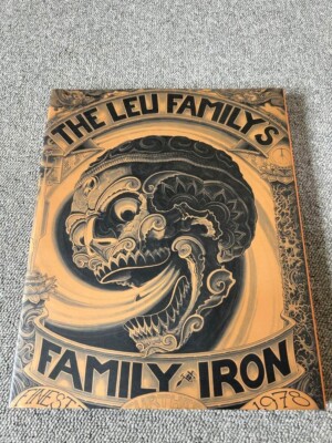 専用　古本　超レア本　The Leu Family's Family Iron Book The Leu Family's Family Iron From Japan used | eBay