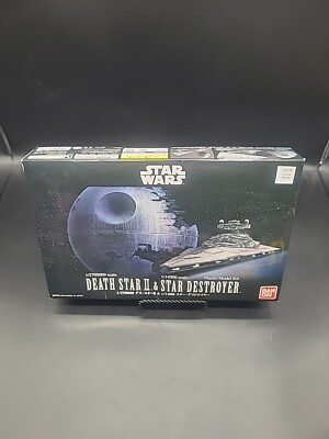 Bandai 2419265 Star Wars Death Star II & Star Destroyer Scale Plastic Model Kits