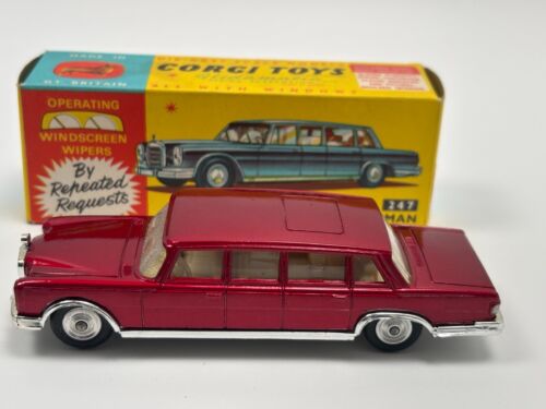 Miniature 1:43 - CORGI TOYS - MERCEDES BENZ 600 PULLMAN N°247