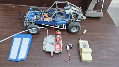 Vintage 1980s Tamiya Fast Attack/wild One RC Vehicle with Sand