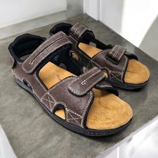 Dockers Sandals Newpage Shoe Men's Size 13M Brown Memory Foam Comfort Flats