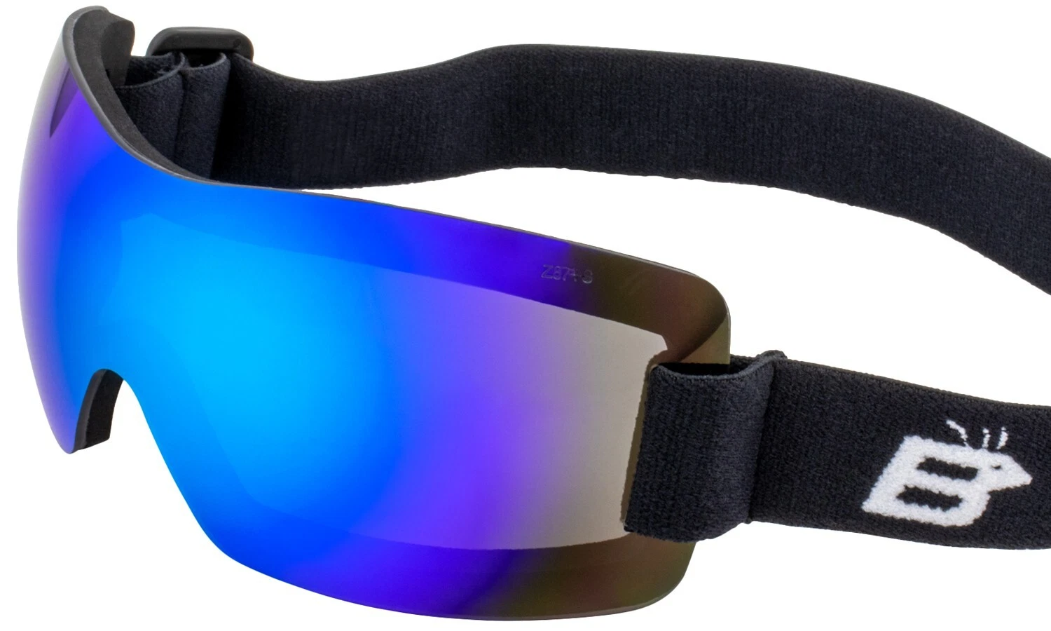 Birdz Wren Skydiving Freefall Parachuting Shatterproof Tinted Goggles & Pouch - Picture 2 of 8