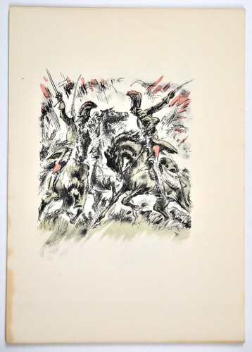 Honoré de Balzac : LE COLONEL CHABERT, ill. Duteurtre. 1946, Gd. pap. Avec suite - Picture 5 of 5