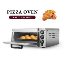 Horno de pizza comercial cocina de pizza encimera parrilla de pizza 16"" pizza 2KW 110V