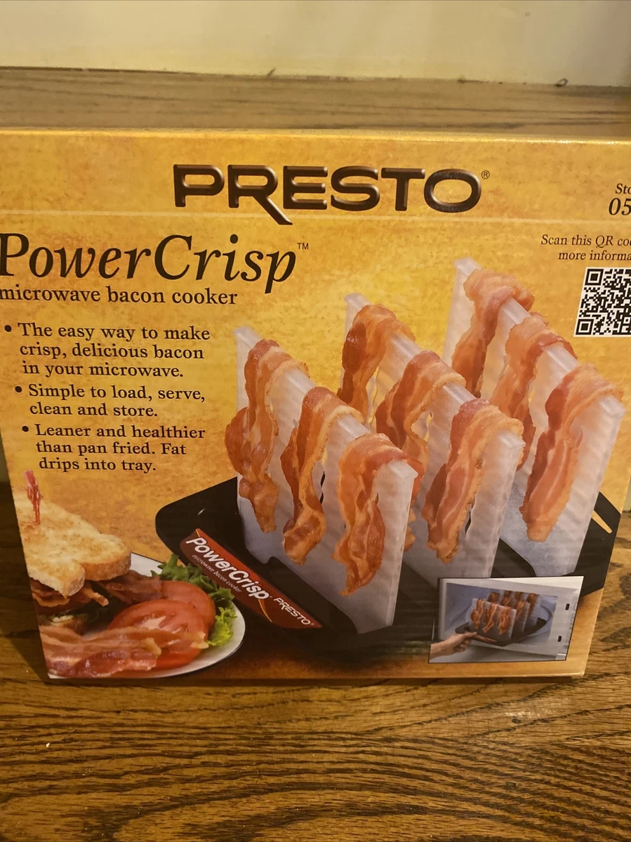 Presto microwave bacon cooker sale