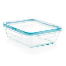 Snapware Total Solutions 6 Cup Glass Food Storage Container with Plastic Lid
