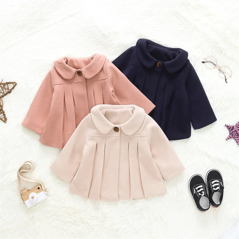 VETEMENTS Giacca cappotto lana bambina invernale capospalla vestiti bambini giacca a vento