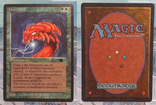 Magic Vintage - Powerleech - Uncommon/Verzauberung - Antiquities - EN/NM - Bild 6 von 6