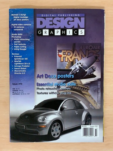 Digital Publishing - Design Graphics - Magazine - Issue No. 73 - August 2001 - Picture 3 of 4