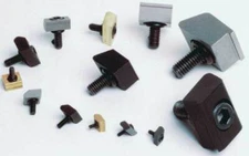 6 Pcs. Mitee-Bite .300"x1/4-20 Workholding Pitbull Clamps-Holding Force 3,600Lbs