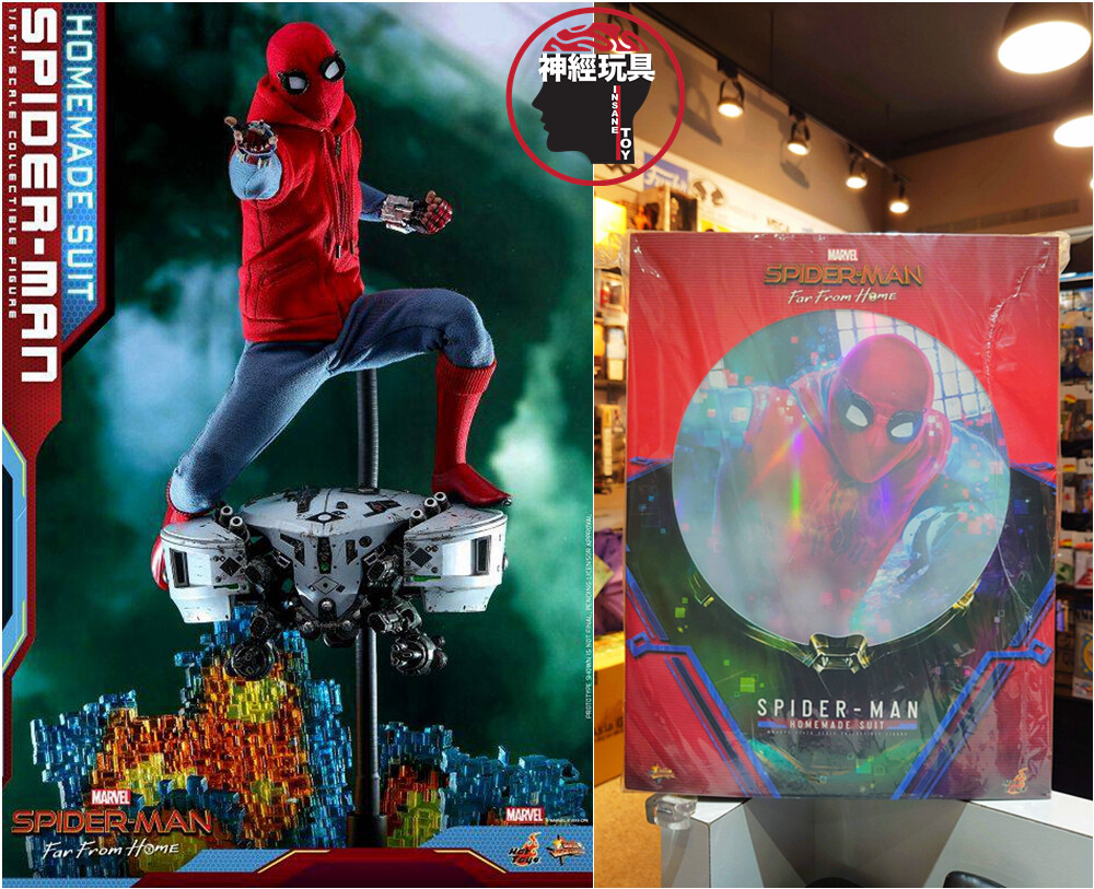 アメコミ Hot Toys Spider-Man made Suit MMS552 HOT TOYS MMS552 1/6 SPIDER-MAN HOMEMADE SUIT VERSION SPIDER-MAN