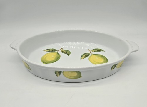 Cordon Bleu BIA Oval Baking Dish Lemon / Lime Large Casserole - Picture 5 of 5