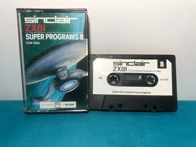 Sinclair ZX81 Super Programs 8 Star Trails 