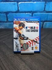 MLB 12: The Show (Sony PlayStation Vita PS Vita, 2012) Game and Case