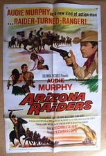 Arizona Raiders {AUDIE MURPHY} Original Spanish US 41x27